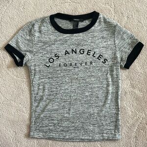 BRAND NEW!!! Los Angeles cropped baby T